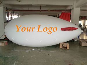Hot bán quảng cáo không khí Zeppelin Bầu Trời khí cầu ngoài trời LED Helium bóng Inflatable blimp để bán - Product Image 2