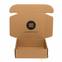 Échantillon Gratuit - Grande Boîte Postale Ondulée Personnalisée pour Avion, Impression de Logo, Emballage en Carton, Boîte d'Expédition Cadeau avec Logo