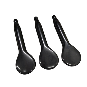 High Quality Natural Black Obsidian Stone <strong>Scrapping</strong> <strong>Massage</strong> Spoon Acupuncture GuaSha Tool - Product Image 1