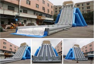 Lilytoys fábrica buena calidad comercial grande <span class=keywords><strong>Dropkick</strong></span> tobogán inflable para exteriores - Product Image 6