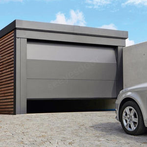 <span class=keywords><strong>Porte</strong></span> <span class=keywords><strong>de</strong></span> <span class=keywords><strong>garage</strong></span> industrielle pliante verticale automatique <span class=keywords><strong>de</strong></span> couleur marron Seeyesdoor pour la maison - Product Image 5