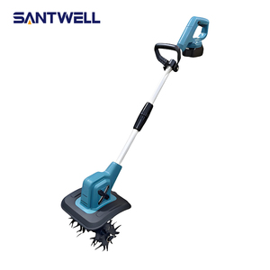 Motoculteur de jardin sans fil professionnel 21V sans balais, cultivateur électrique portable et décompacteur de sol de 200 mm de largeur pour ferme et jardin - Product Image 1