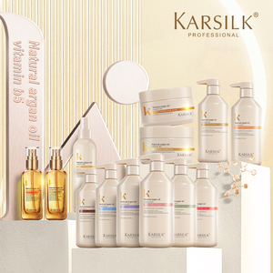 <span class=keywords><strong>Shampoo</strong></span> Karsilk all'Olio di Argan, Cura dei <span class=keywords><strong>Capelli</strong></span>, <span class=keywords><strong>Shampoo</strong></span> Rinforzante Lisciante OEM, Set di <span class=keywords><strong>Shampoo</strong></span> e Balsamo Biologico alla Biotina - Product Image 4