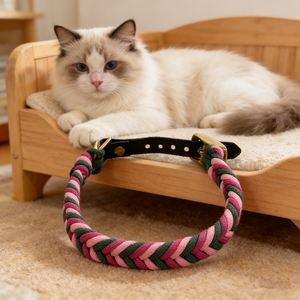 <span class=keywords><strong>Collar</strong></span> de Perro de Cuero Ajustable y Desmontable con Etiqueta de Identificación, Personalizado, de Lujo, Moderno, Impermeable, Ecológico y Silencioso, 2026 - Product Image 3