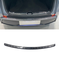 Protection de seuil de coffre arrière en fibre de carbone pour Tesla Model Y Juniper 2025