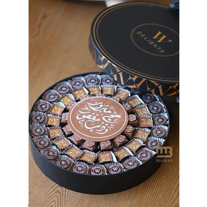 Sang Trọng Sô Cô La Ngọt Ngào Bao Bì Hộp Biểu Tượng Tùy Chỉnh In Ấn Hình Trụ Sô Cô La Hộp Bánh Ngọt Bánh Cookie Món Tráng Miệng Hộp Quà Tặng - Product Image 6