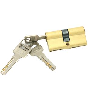 اسطوانة قفل باب مزدوج مفتوح 60 Backset قفل نقر آمن من سبائك الألومنيوم مفتاح رئيسي يتميز بالنحاس والنحاس الأصفر وسبائك الزنك - Product Image 1