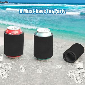 Logo Custom Full Color Slap Wrap Blank Neoprene Pat Pat Circle Spring <b>Cup</b> Sleeve Creative Insulation Can Cooler Sleeve - Product Image 3
