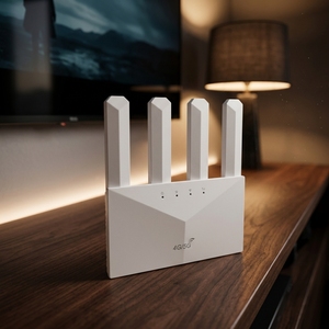 Routeur <span class=keywords><strong>WiFi</strong></span> 4G LTE débloqué haute vitesse 300 Mbps, CPE sans fil avec emplacement pour <span class=keywords><strong>carte</strong></span> SIM, 4 antennes externes, port RJ45, routeur <span class=keywords><strong>WiFi</strong></span> 4G - Product Image 1