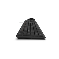 Clavier et souris filaires AIKUN pour bureau et domicile, touches multimédias, souris 3D 1200 DPI, Plug and Play, design fin