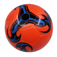 Produits de sport Taille officielle Cinq Ballon de football de futsal Fitness en cuir synthétique rouge taille 5
