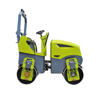 Compacteur vibrant portatif à double tambour de 0,3 à 0,5 tonne pour sols et asphalte