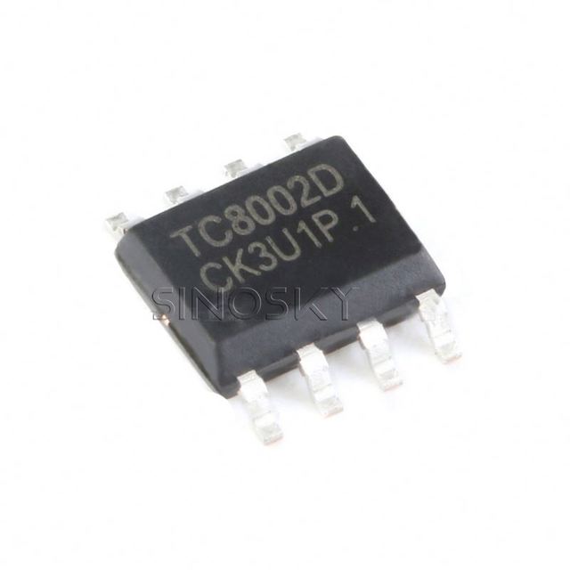 (SinoSky) Electronic Components TC8002D SOP-8 3W Universal Audio Power Amplifier IC Compatible with LM4871 IC CHIP SOP8