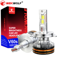 Nouvelles ampoules de voiture haute puissance 200W 22000LM Faro Led H4 Led Canbus Luces Led H4 Led Phare H1 H11 Led Phare H7