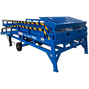 コンテナアンロードランプクレーンフォークリフトドックレベラードックレベラー電気フォークリフトプラットフォーム - Product Image 3