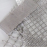 Malla de Alambre de Acero Inoxidable 302 304 316 / Malla de Alambre SS (Fábrica de Anping)