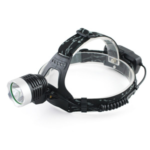 Lampe frontale rechargeable LED T6, lumière blanche, pour la pêche en plein air, la conduite nocturne, bandeau réglable, batterie 2000 mAh - Product Image 2