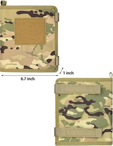 Waterproof Oxford TPU <b>Camouflage</b> Notebook Storage Bag Multi Interior Slot Pocket Soft Handle Outdoor Sports Field Record Notepad - Product Image 6