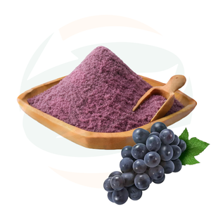Polvere di Succo d'Uva Liofilizzato 100% Naturale <span class=keywords><strong>e</strong></span> Biologico con Vitamine Senza Zuccheri Aggiunti in Contenitore di Vetro per Bevande <span class=keywords><strong>e</strong></span> Frullati - Product Image 1