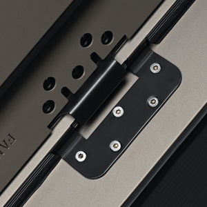 <span class=keywords><strong>Porte</strong></span> d'entrée extérieure haut de gamme allemande en acier de sécurité, avec couvercle anti-pluie et serrure, en aluminium, design principal sécurisé - Product Image 5