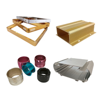 Châssis en tube d'aluminium carré extrudé sur mesure, usiné CNC, boîtier en aluminium anodisé pour machine de stockage d'énergie hydrogène-oxygène