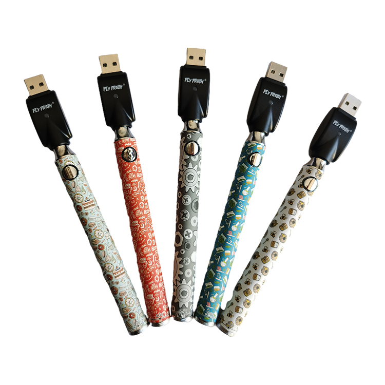 2021Hot Sale Professional Extract Metal Rechargeable Cbd Vape Pen Battery350mah/650mah/900mah/1100mah