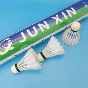 Shuttlecock Bulu Bebek Cigu Berkualitas Tinggi Langsung dari Pabrik, OEM/ODM, untuk Latihan Profesional/Kompetisi - Product Image 4