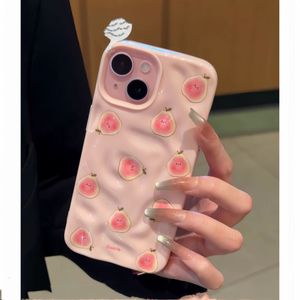 เคสโทรศัพท์ลายการ์ตูนผลไม้ต่างๆ เช่น อะโวคาโด ทุเรียน ฝรั่ง ลายเปลือกหอยย่น สำหรับ <span class=keywords><strong>iPhone</strong></span> 16 15 14 13 12 <span class=keywords><strong>11</strong></span> Pro Max - Product Image 4