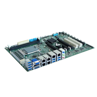 Carte mère GK1200 LGA1700 Intel H670 pour processeurs Core i9 de 12e/13e/14e génération, 6 ports LAN 2.5G, 12 ports COM pour serveur industriel, pare-feu, NVR, station de travail