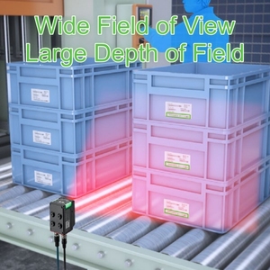 Lecteur de codes <span class=keywords><strong>QR</strong></span> haute vitesse anti-reflet KEYENCE SR-2000 avec traitement triple cœur pour lignes de convoyeurs à grande vitesse - Product Image 5