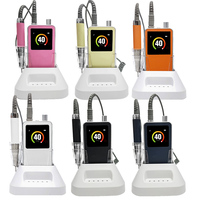 IBelieve Nouvelle conception PU Super puissant Professionnel Sans balais Logo personnalisé 40K Machine à percer les ongles Vente en gros d'usine