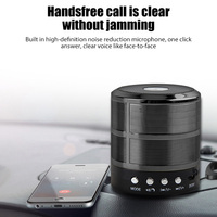 Mini Altavoz Bluetooth Inalámbrico, Caja de Música con Subwoofer Pequeño, Altavoz Portátil con Manos Libres para Teléfono Celular, Altavoz TWS