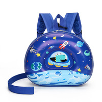 Mochila Infantil de Dibujos Animados con Diseño de Animales, para Niños y Niñas, con Diseño de Huevo, Linda Mochila Arcoíris con Diseño de OVNI