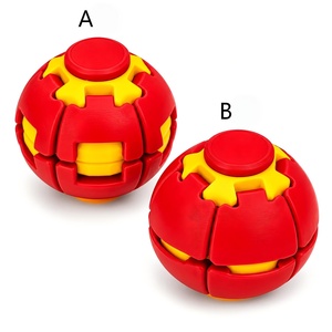 ลูกบอลหมุนคลายเครียดพกพา ของเล่นนิ้วมือแบบพิมพ์ 3 มิติ - Product Image 4