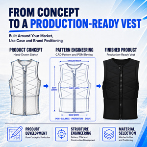 <span class=keywords><strong>Gilet</strong></span> de protection en néoprène personnalisé pour hommes, pour le kitesurf, <span class=keywords><strong>gilet</strong></span> de sauvetage en néoprène, <span class=keywords><strong>gilet</strong></span> de surf PWC pour jet-boat, ski nautique, voile - Product Image 2