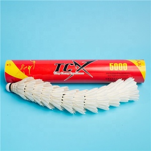 Pluma de ganso de clase A <span class=keywords><strong>TCX</strong></span> 5000, lanzadera Jnice badmintonutilizada para competición de competición, competición, A Corea - Product Image 5