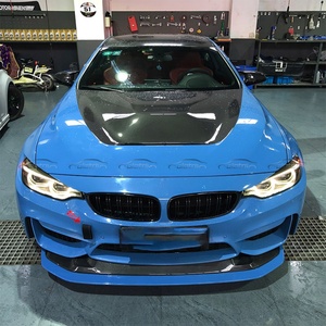 Nuevo alerón delantero de fibra de carbono estilo GTS 3K con tejido de sarga para F80 M3 F82 F83 M4 2013+ - Product Image 1