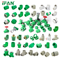 Fabricant Zhuji IFAN de tuyaux et raccords PPR, connecteurs de tuyaux en plastique de 20 à 125 mm, raccords PPR