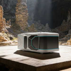 Capsule mobile écologique respirante avec structure en acier moderne et panneaux sandwich, système intelligent <span class=keywords><strong>Alice</strong></span> pour écoles, ateliers, centres commerciaux - Faible impact - Product Image 4