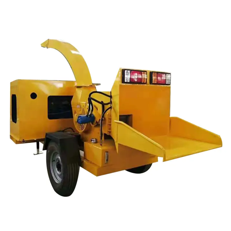 Bosbouw Machines Atv Mini Houtversnipperaar Shredder Machines 15hp 420cc Pto Benzinemotor Houtversnipperaar Te Koop