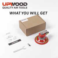 UPVOOD personnalisé 3/16 "12000 tr/min mini ponceuse orbitale industrielle polisseuse industrielle corps outil de ponçage pneumatique