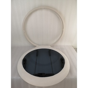 Ventana Circular de Vidrio Templado con Marco de Nailon de 625 mm de Diámetro para Yates/Barcos, Techo Solar/Ventana Vertical, Doble Varilla, Producto de Herraje Marino - Product Image 2