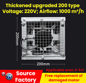 Nặng Búa Cho Gà Trang Trại Gia Cầm Làm Mát Công Nghiệp Nhiệt Vắt Khí Thông Gió Áp Lực Tiêu Cực <span class=keywords><strong>Fan</strong></span> - Product Image 2