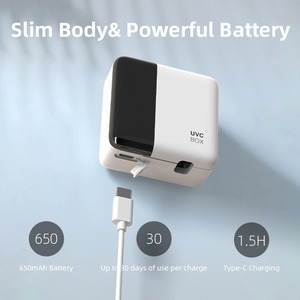 Stérilisateur et Sécheur Portable UV pour Brosses à Dents – Élimine 99,99% des Bactéries – Compact – Autonomie 30 Jours – Appareil de Soin Buccal LED UV Double Bande ESX7 pour la Maison - Product Image 3