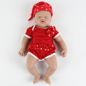 Mini Muñecas <span class=keywords><strong>Reborn</strong></span> Realistas de 14 Pulgadas Bebés Recién Nacidos Pequeños de Cuerpo Completo de Silicona Suave - Product Image 1