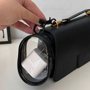 Tiny PVC Plush Toy Display Bag Small Plastic Portable Clear Storage Bag Keychain with <b>Ring</b> - Product Image 6