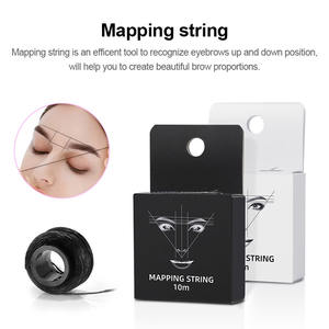 MASSA <span class=keywords><strong>Precio</strong></span> al por mayor Marcador de cejas Hilo Punto de cejas Preentintado Microblading Ceja Mapeo Cadena - Product Image 2
