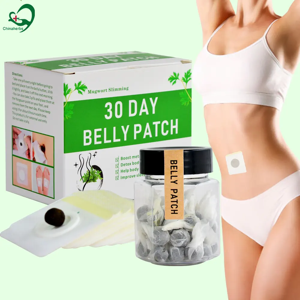 Chinaherbs slim patch ventre plat for weight loss slimming belly wonder navel fat detox minceur navel pill postpartum weightloss