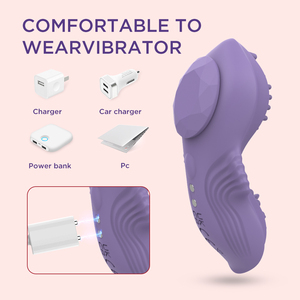 Mini-Slip-<span class=keywords><strong>Vibrator</strong></span> Stimulierendes Sexspielzeug Sexuelle Lustmittel Fernbedienung App-Steuerung Tragbarer <span class=keywords><strong>Vibrator</strong></span> für Frauen - Product Image 5