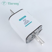 Fusible semi-conducteur Yinrong DC 2000V à faible I2T, limiteur de courant AR 150kA 630A-1600A, haute capacité de coupure pour stockage d'énergie BESS